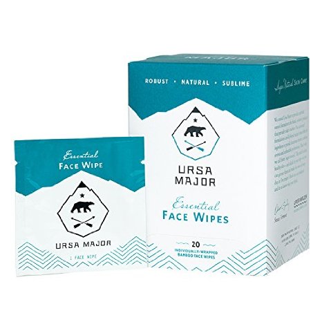 Essential FACE WIPES 20 Pack