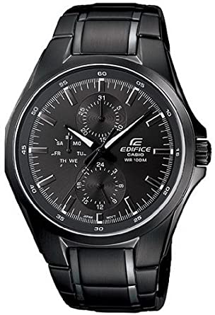 Casio EF-339BK-1A1VEF Mens EDIFICE Black Watch