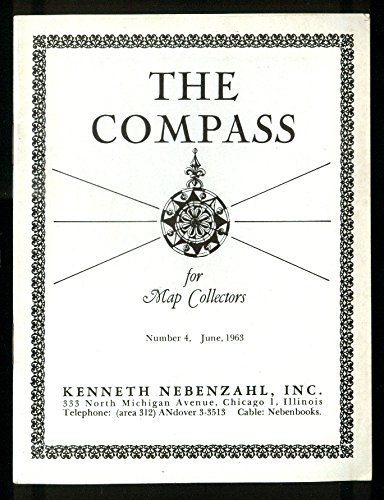 Kenneth Nebenzahl THE COMPASS for Map Collectors catalog #4 6 1963
