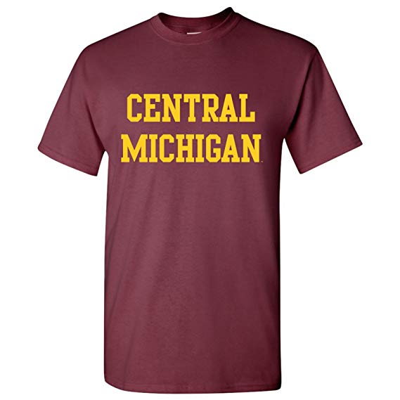 NCAA Basic Block, Team Color T Shirt, College, University