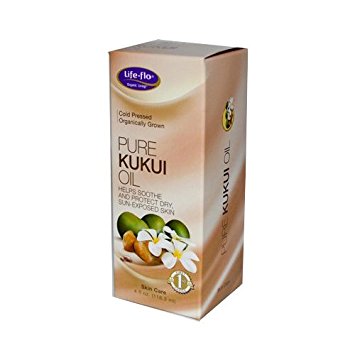 Life-Flo Oil, Pure Kukui, 4 Ounce