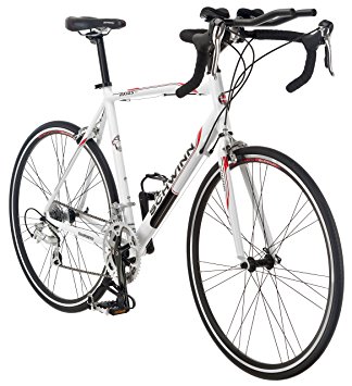 Schwinn Men's Axios TT 700c Drop Bar Triathlon Road Bicycle, White, 18-Inch Frame