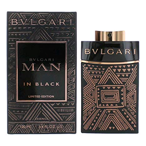Bvlgari Man In Black Essence By Bvlgari For Men Eau De Parfum Spray 3.4 Oz (limited Edition)