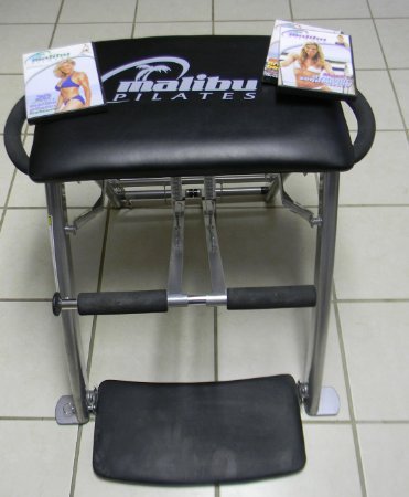 Malibu Pilates Chair with 3 Workout DVDs