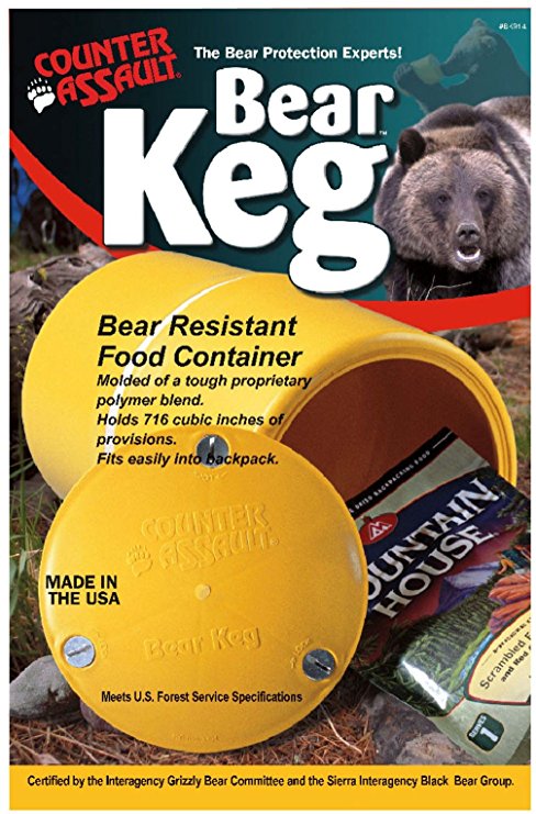 Counter Assault Bear Resistant Food Keg