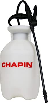 Chapin 20541, 1 Gallon Lawn, Garden and Multi-Purpose Sprayer with Foaming and Adjustable Nozzles, Translucent White
