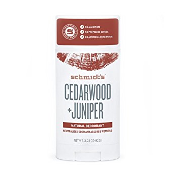 Schmidt's Deodorant Cedarwood   Juniper Stick, 3.25 Ounce