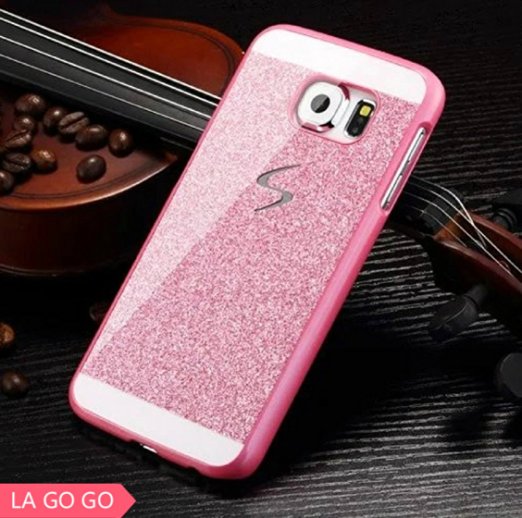 LA GO GO Hybrid Glitter Case with Crystal Rhinestone for Samsung Galaxy S3 i9300 - Pink
