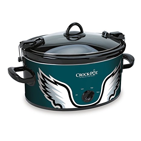 Crock-Pot Philadelphia Eagles NFL 6-Quart Cook & Carry Slow Cooker