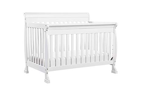 DaVinci Kalani 4-in-1 Convertible Crib with Toddler Bed Conversion Kit, White