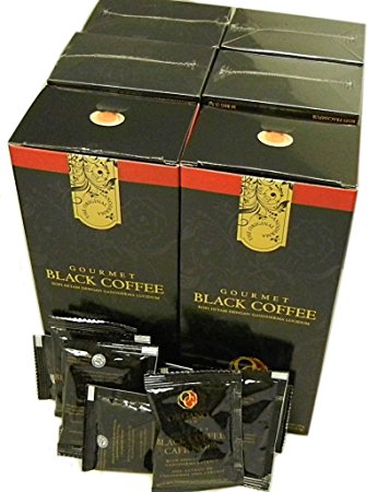 5 Box of Organo Gold Gourmet Black Coffee 100% Certified Ganoderma Extract Sealed by Organo Gold [Foods]