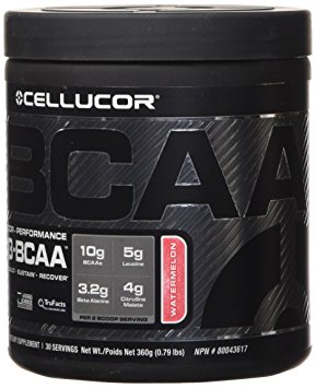 Cellucor, COR-Performance BCAA Powder, Branched Chain Amino Acids with Leucine, Beta Alanine, and Citrulline Malate, Watermelon, 30 Servings