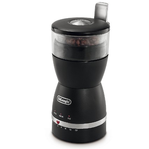 De'Longhi Electric Coffee Grinder, 90 g - Black