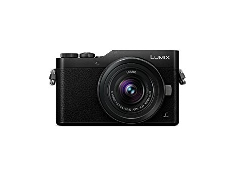 PANASONIC LUMIX GX850 4K Mirrorless Camera with 12-32mm MEGA O.I.S. Lens, 16 Megapixels, 3 Inch Touch LCD, DC-GX850KK (USA BLACK)