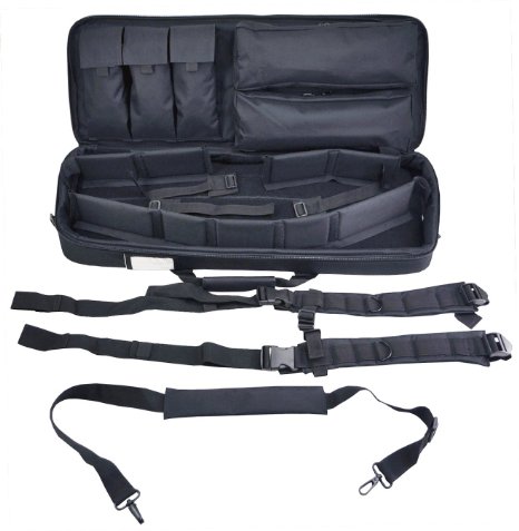 Explorer Tactical Gun Case, 28 x 11 x 6.5-Inch, Black