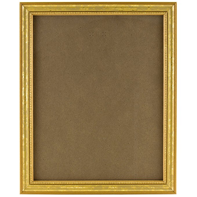 Craig Frames 314GD1114D 0.75-Inch Wide Picture/Poster Frame in Ornate Finish, 11 by 14-Inch, Ornate Gold