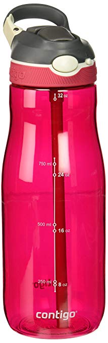 Contigo Autospout Ashland Water Bottle, 32oz , Sangria