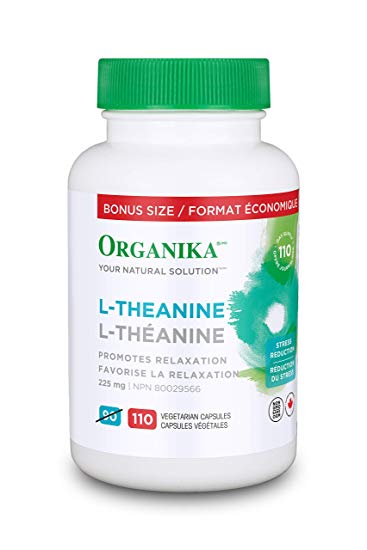 Organika L-theanine Bonus Size 110 Count