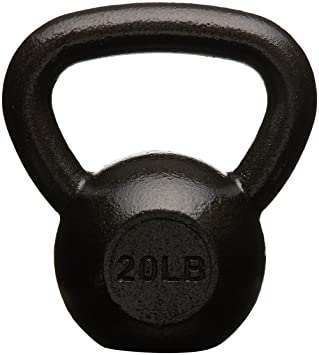 AmazonBasics Cast Iron Kettlebells