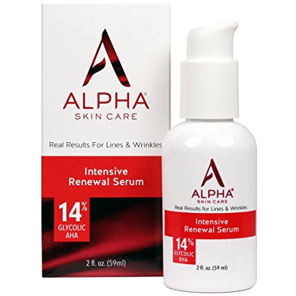 Alpha Skin Care Intensive Rejuvenating Serum with 14% glycolic AHA, 2 Fluid Ounce by Alpha Skin Care