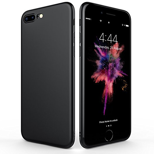 iPhone 8 Plus Case, iPhone 7 Plus Case, Slim Fit Full Protective Anti-Scratch Resistant Cover TPU Case for Apple iPhone 7 Plus (2016) and iPhone 8 Plus (2017)