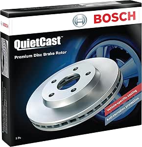 BOSCH 48011656 QuietCast Premium Disc Brake Rotor - Compatible with Select Subaru Outback; FRONT - Single