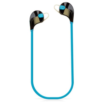 APEKX QY7 Jogger Wireless V41 Bluetooth Stereo Headphone  Earbuds  Earphone Mini-Sized Headset with Ear Hooks for Sport  Running  Gym