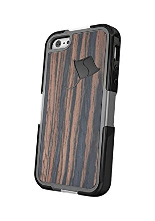 StingRay Shield SRS5 - iPhone 5/5s Case-System with Radiation Reduction Technology (Wood)