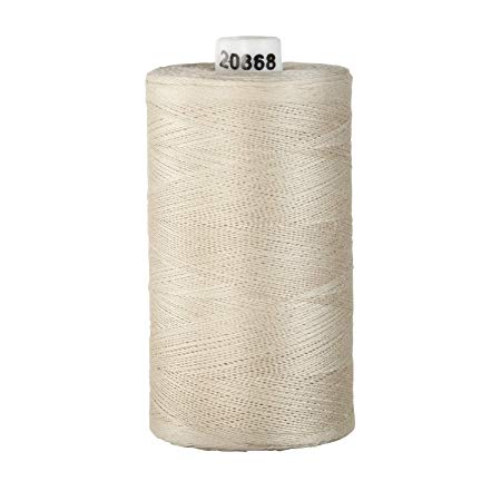Connecting Threads 100% Cotton Thread - 1200 Yard Spool (Natural)