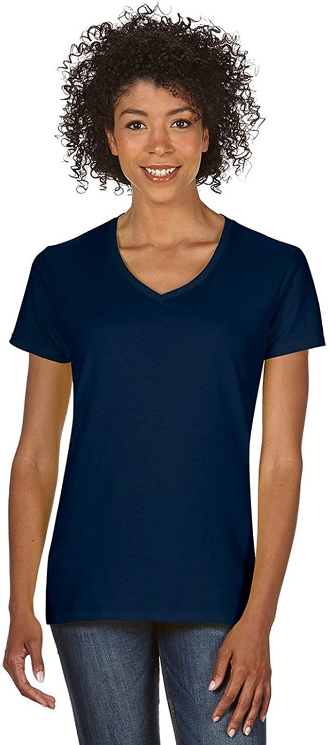 Heavy Cotton 5.3 oz. V-Neck T-Shirt (G500VL)