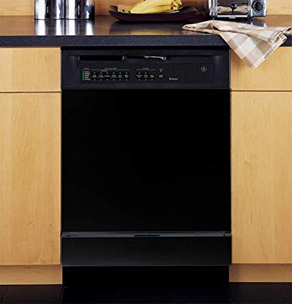 Black Appliance Art Decorative Magnetic Dishwasher Front Panel Cover - Quick, Easy & Affordable DIY Kitchen Upgrade
