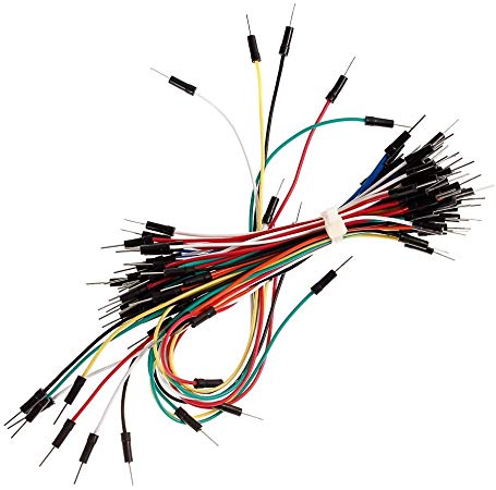Ganvol 65pcs Assorted Length Multicolored Solderless Flexible Breadboard Jumper Cable Wires Male to Male for Arduino, Raspberry Pi Model A/Model B 1 1  2 3 / Computer Module/Zero