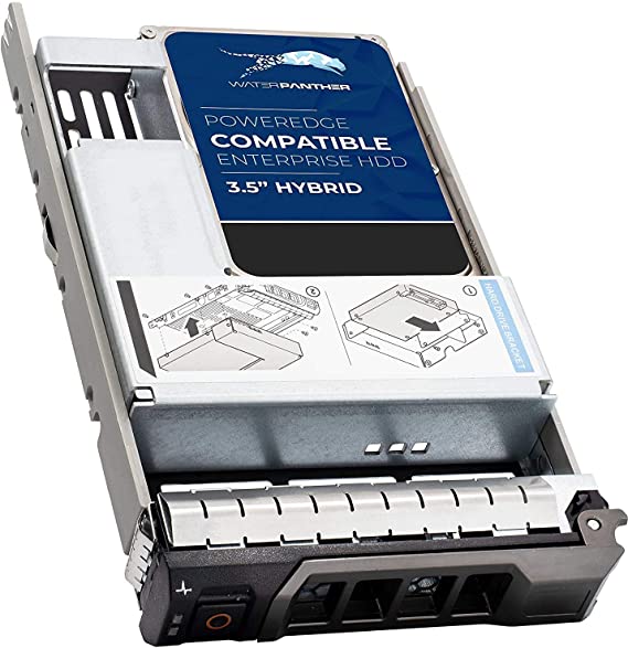 600GB 15K SAS 6Gbps 3.5" HDD for Dell PowerEdge Servers | Enterprise Hard Drive in 13G Hybrid LFF Tray Compatible with W347K ST3600057SS
