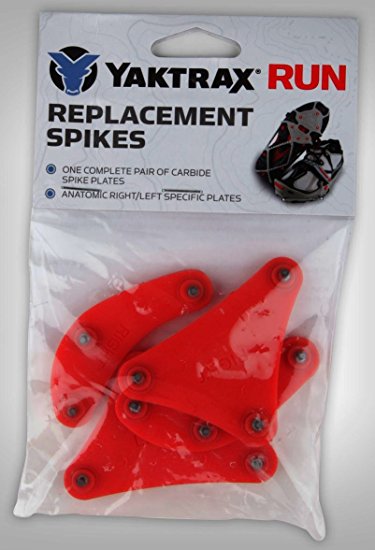 YakTrax Run Traction Cleats 1 Pair Replacement Spikes