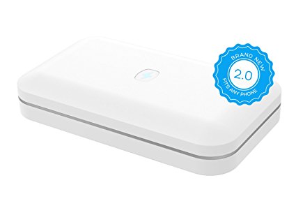 PhoneSoap 2.0 UV Phone Sanitiser & Charger - White