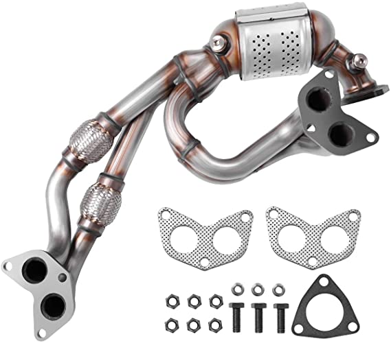 Catalytic Converter Compatible with 2006-2012 Subaru Forester, Impreza, Legacy, Outback / 2006 Saab 9-2X 2.5L Direct-Fit High Flow Series (EPA Compliant)