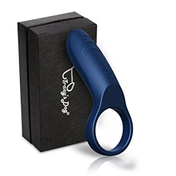 Vibrating Cock Ring - Silicone Clitorial Vibrator Vibes for Female - Waterproof Rechargeable Penis Ring Vibrator - Sex Toy for Male or Couples