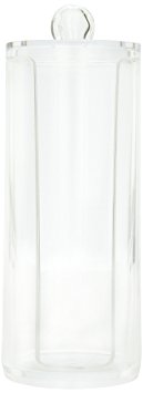 Danielle Cylinder Acrylic Cotton Pad Dispenser