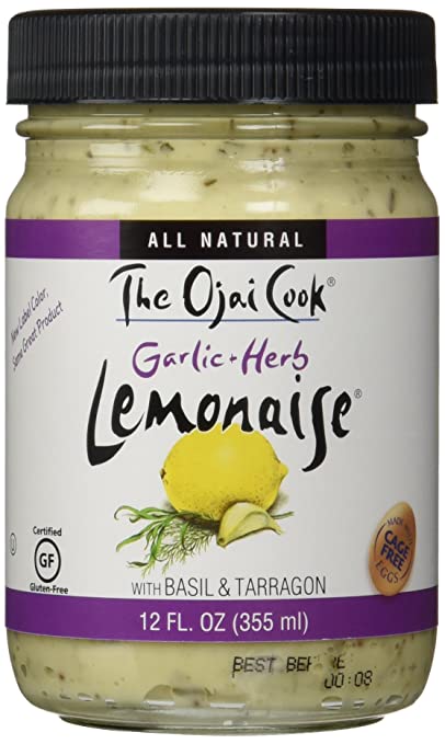 The Ojai Cook Garlic Herb Lemonaise 12 oz Jar