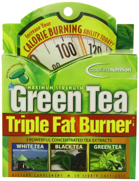 Applied Nutrition Green Tea Triple Fat Burner 30 Liquid Soft-Gels