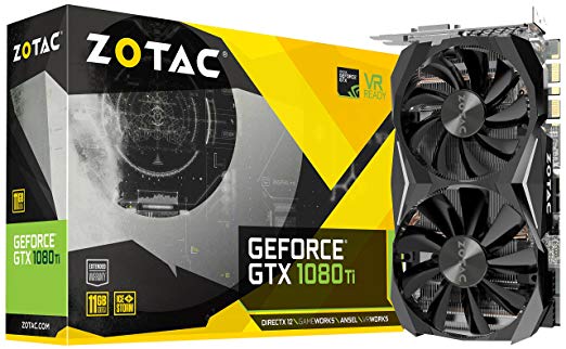 ZOTAC ZT-P10810G-10P GeForce GTX 1080 Ti Mini 11GB Graphics Card