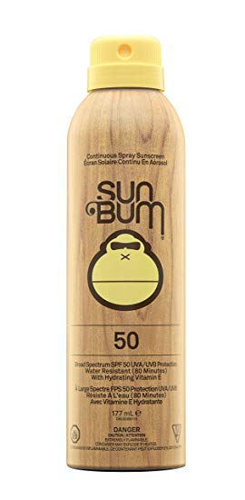 Sun Bum Moisturizing Sunscreen Spray, Spf 50, 177ml