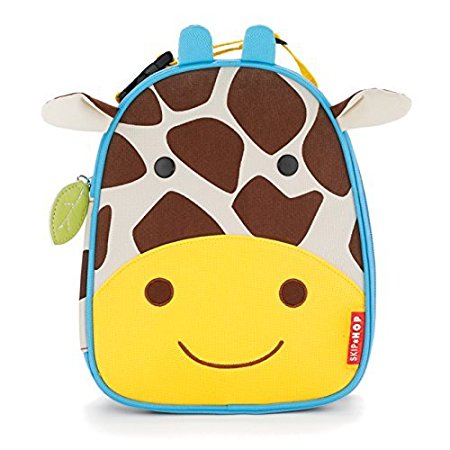 Skip Hop Baby Zoo Little Kid and Toddler Insulated and Water-Resistant Lunch Bag, Multi Jules Giraffe