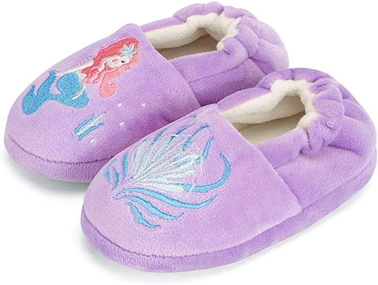 Boys Girls Plush Warm Cute Bunny House Slippers Fuzzy Indoor Bedroom Shoes for Toddler Kids