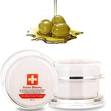 Swiss Botany NATURAL HYDRATING MASK Deeply Hydrates And Nourishes Your Skin Diminishing Wrinkles For A Healthy Glowing Complexion