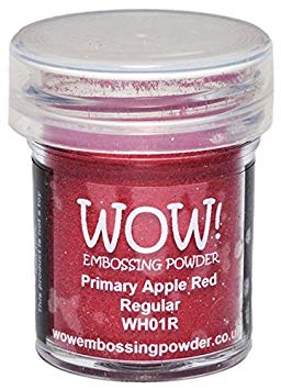 Wow Embossing Powder WOW-WH01R Embossing Powder, 15ml, Apple Red