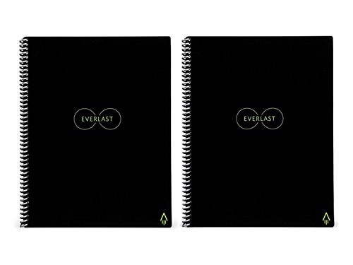 Rocketbook Everlast Smart Notebook Letter Size with 3 Pens (Pack of 2)