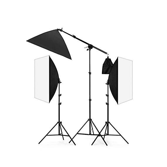 Lightdow Overhead Softbox Continuous Light Photo Studio Youtube Vlog Soft Box Lighting Kit (Model Number: LD-TZ002)