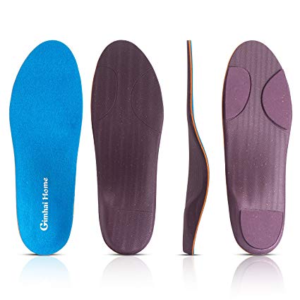 Orthotics Arch Support Shoes Insoles/Inserts for Pronation,Supination,Flat Feet,Plantar Fasciitis,Heel Pain,Foot Pain,Bunion for Men and Women (US Men(12-12.5)-Women(14-14.5)-12"-305MM)