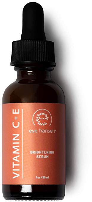 Eve Hansen Vitamin C Serum for Face (1 oz) | Natural and Organic Vitamin C Face Serum with Hyaluronic Acid, Vitamin E and Aloe Vera | Skin Brightening Serum to Reduce Appearance of Wrinkles, Fine Line